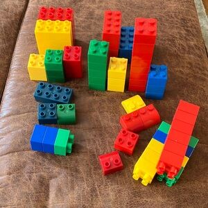 Megablok, Tyco and random brands of blocks